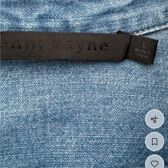 Jenni Kayne Parker Denim Button-Down Shirt - Picture 3 of 4